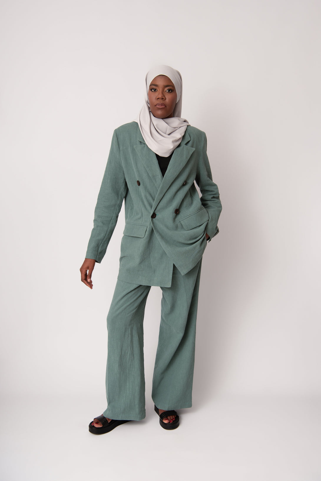 Veste Lina - Sauge KIBAYA Paris