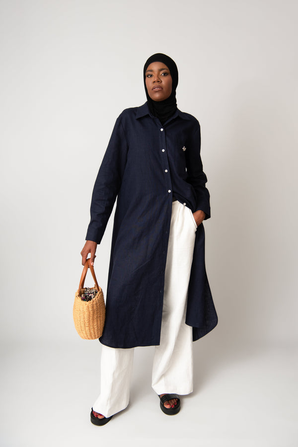 Robe chemise AZAL KIBAYA Paris