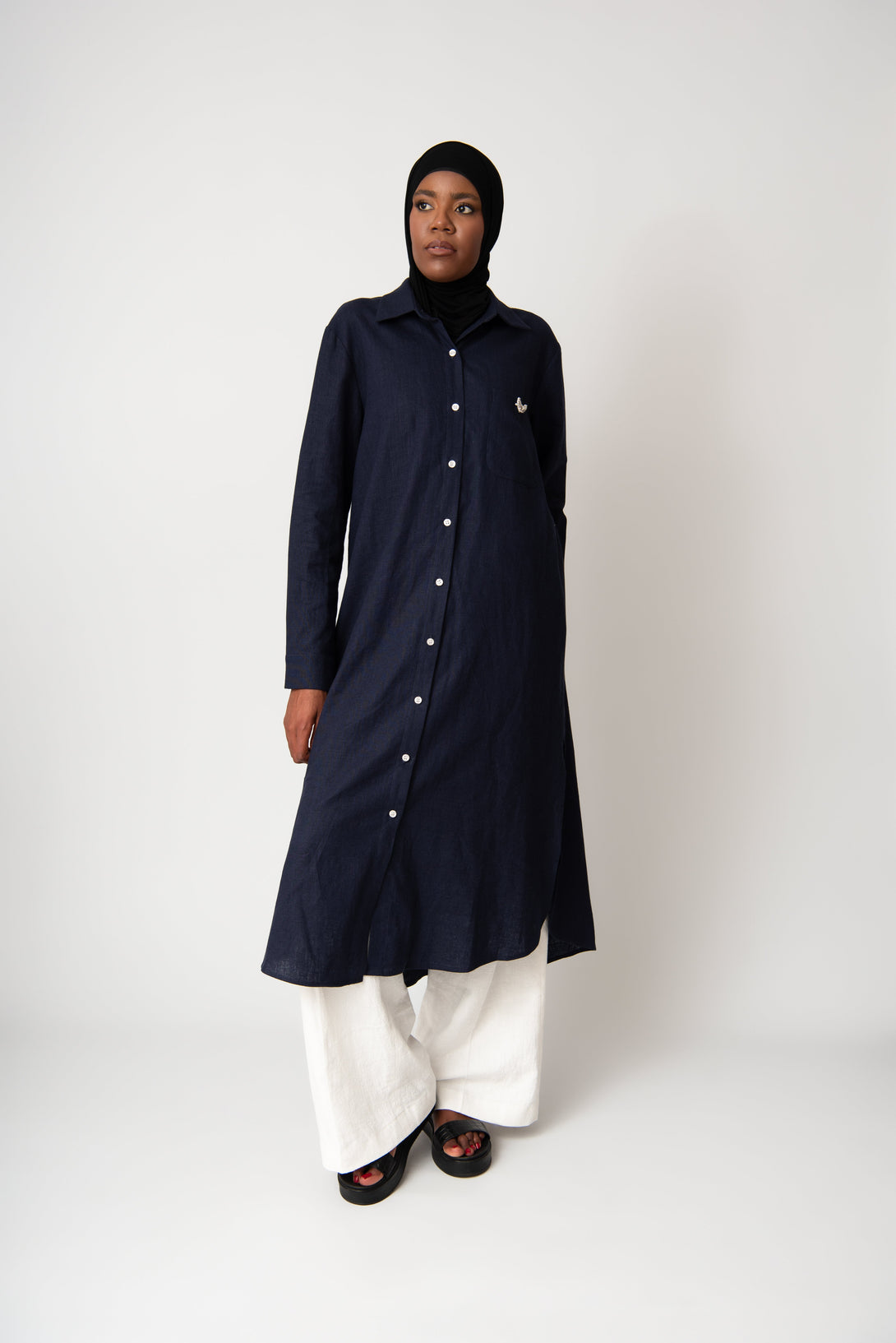 Robe chemise AZAL KIBAYA Paris